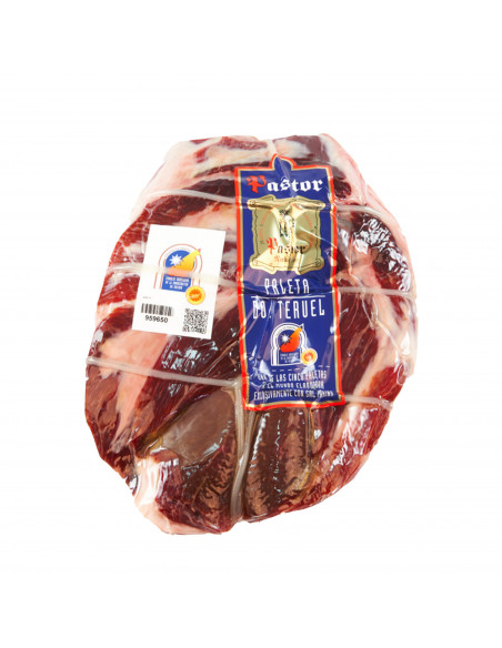 Paleta de Teruel DOP. Deshuesada | 100% Natural | Jamones Pastor