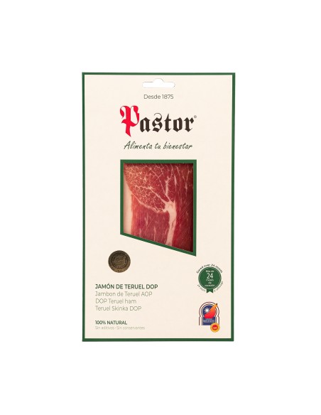 Jamón de Teruel DOP. loncheado | 100% Natural | Jamones Pastor