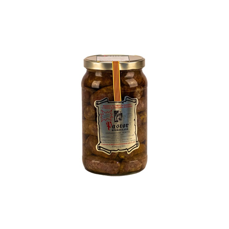 Conserva de Teruel - Longaniza | 100% Natural | Conservas Pastor