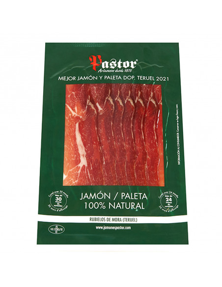 Jamón de Teruel DOP. loncheado | 100% Natural | Jamones Pastor