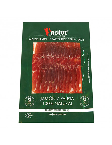 Paleta de Teruel DOP. loncheada | 100% Natural | Jamones Pastor