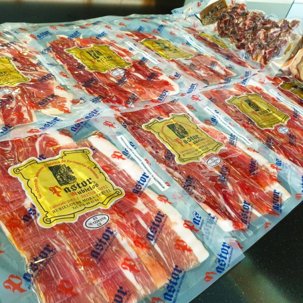 Comprar Jamón de Teruel cortado a cuchillo al mejor precio.